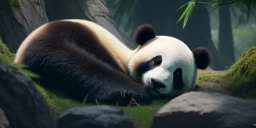How long do pandas sleep?