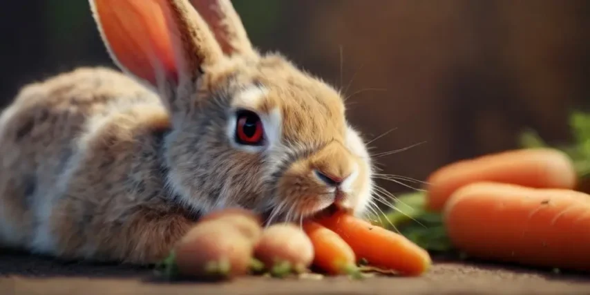 Why do rabbits love eating carrots?