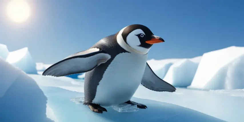 Why do penguins live at the pole?