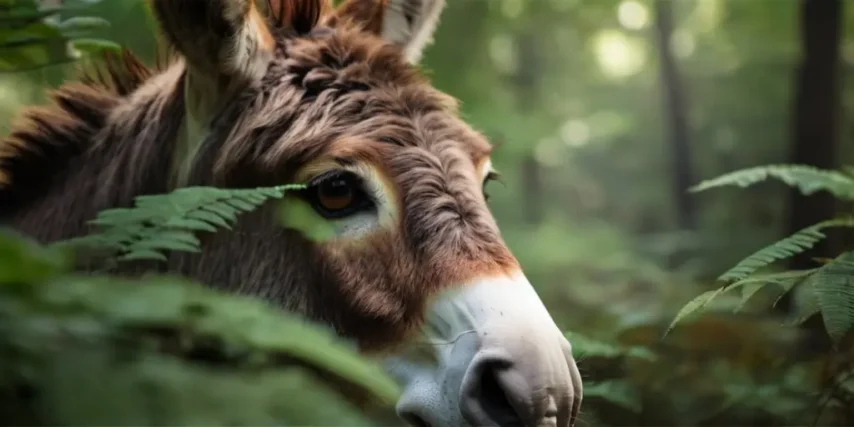 Why are donkey eyes so beautiful?