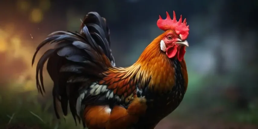 Why do roosters crow every morning?