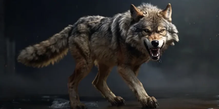 How does the alpha wolf become so strong?