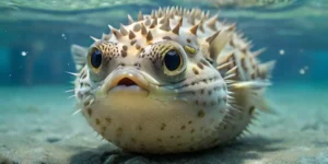 How does Pufferfish grow spines?