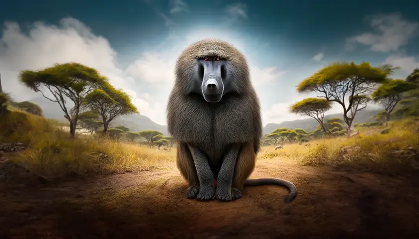 Baboons: The Intelligent and Social Primates
