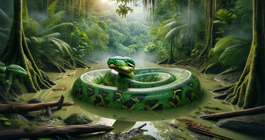 The Fascinating World of the Anaconda: Nature’s Majestic Giant